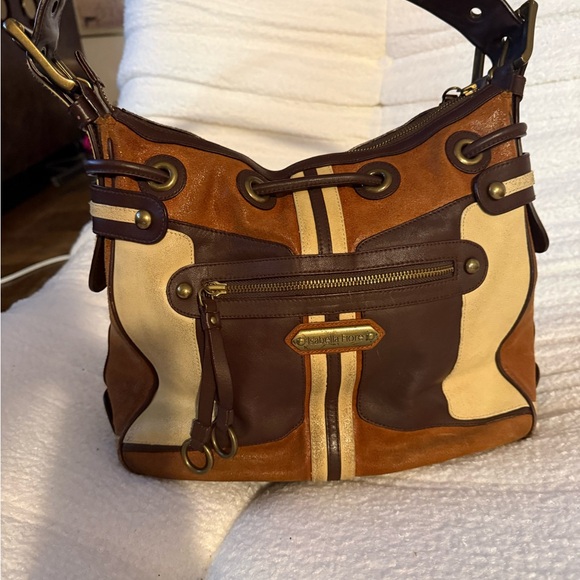 Isabella Fiore Multicolor Leather Shoulder Bag - Picture 4 of 10